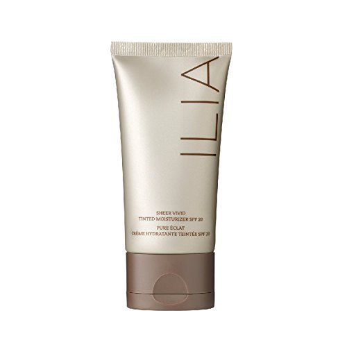 ILIA Beauty Sheer Vivid Tinted Moisturizer SPF 20, No. T2 Belle Mare, 1.9 Ounce