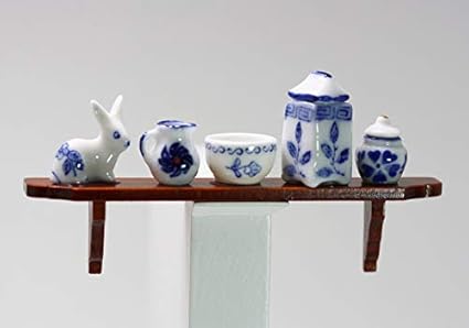 miniature ceramic toys