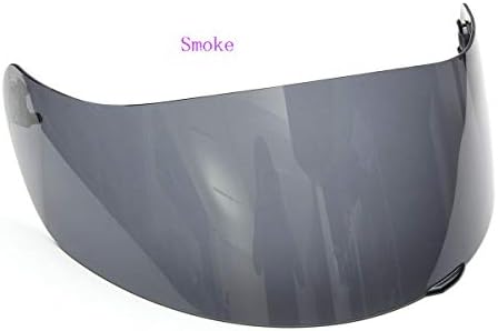 AMAZInthapuj Windshield Motorcycle Helmet Lens Fit for AGV K1 K3SV K5 Visor Full Face Smoke Color