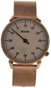 KU15-0014 Rose Gold Stainless Steel Mesh Bracelet Watch