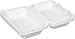 Amazon Basics Compostable Clamshell Take-Out Food Container, 6