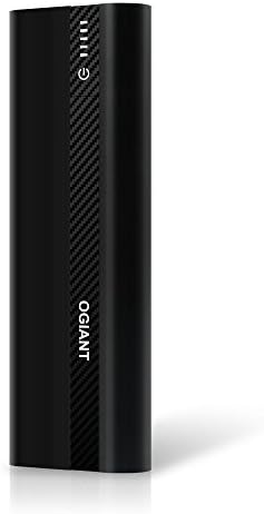 OGIANT Quick Charge 3.0 Black Luxurious Carbon Fiber 15600mA with 12 Months Warranty (BLACK USB TYPE-C)