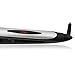 Berta Flat Iron 1-Inch Hair Straightener with LED Display, Black and White