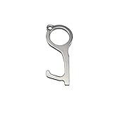 Handheld Brass EDC Keychain Tool,Non-Contact Door