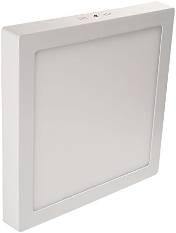 Hagolight LED Flat Square Ceiling Light 24W 11.8"x11.8" Surface Mounted Super Bright Panel Lamp Light Cool White 6000-6500K With LED Driver AC100-240V Non-dimmable