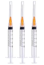 2.5ml Luer lock Syringe with diameter 25G Long