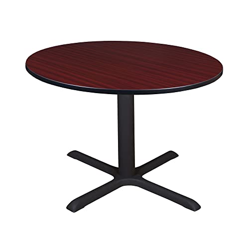 REGENCY Cain 48 inch Round Breakroom Table- Mahogany