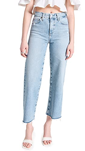 AG Adriano Goldschmied Women's Saige Wide Leg Jeans, Apparition, 31 at Amazon