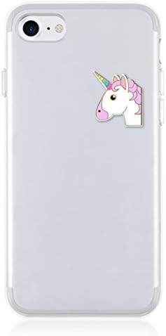 iDecoz Peel-and-Stick Metal Enamel Unicorn Sticker Charms / Charm Your Phone, Laptop, Handbag, Schoolbag, Shoe, Hat, &amp; Anything Else You Can Think Of!