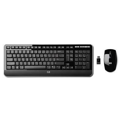 HP KZ256AA#ABU Deluxe Wireless Keyboard and Mouse (UK/Northern Ireland)
