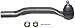 Prime Choice Auto Parts TRK3419 Front Passengers Side Outer Tie Rod End