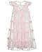Laura Dare Big Girls Princess Peignoir Nightgown and Robe Set, (7-14)