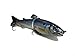 7in Glide Bait Swimbait - Multiple Colors - Jointed Trout Gizzard Threadfin Shad Fishing Lure - Bass Musky Or Pike - Affordable for Beginners