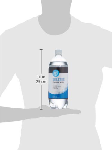 AMAZON GROCERY, SELTZER SPARKLING WATER, 33.8 FL OZ