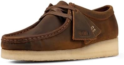 Amazon.com | Clarks Originals Men's Wallabee Wolf Suede 26181140