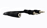 YCS basics 3.5mm Splitter Cable 1 Female / 2 Male (Not for Mixing or Combining Audio Sources)