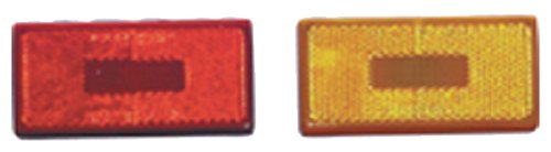 Fasteners Unlimited 003-55 Amber Rectangular Clearance Light