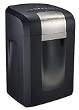 Bonsaii 120-Minute Heavy-Duty Cross-Cut Paper Shredder, CD and Credit Card Shredder Machine with 14-Sheet Paper Shredding Capacity, 6-Gallon Pullout Wastebasket with Transparent Window, Black (3S23)