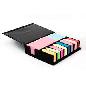 PROJECTS Haftnotizen klein bunt Megapack 2000 Stück Bunte Klebezettel klein | Markierung Buch Notizzettel bunt Haftmarker schmal Haftstreifen Papier pastell | Page Marker Sticky Notes Set