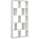 Mainstays Home 12-Shelf Bookcase (White) (12-Shelf, White)