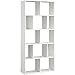 Mainstays Home 12-Shelf Bookcase (White) (12-Shelf, White)
