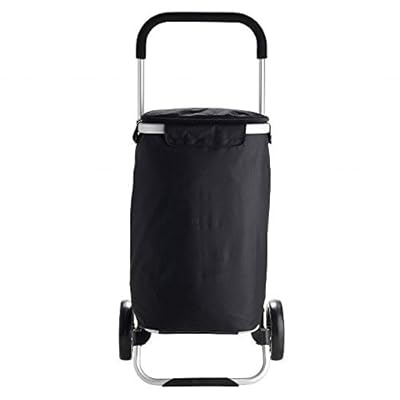 Inditradition Shopping Trolley Bag | Grocery Shopping Foldable Cart with Wheels, 54x24 cm