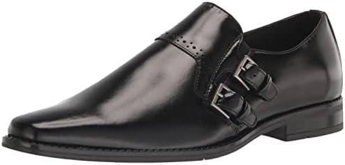Allen Edmonds St. Johns Monk Strap Mens 9 Black Leather Brogue Cap Shoes Read Amazon.com | Allen Edmonds Mens St.John main image 4