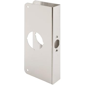 door security defender inch steel recessed non backset bore thick stainless screen