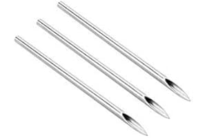 Luxe Modz 50PCS Piercing Needles 8G 10G Body Piercing Straight 2" Sealed Stainless Steel Sterile Disposable Needles for Ear Nose Navel Belly Nipple Tongue Lip Piercing Needles