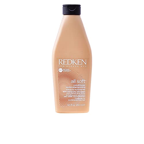 REDKEN | All Soft, Conditioner, For Dry/Brittle Hair, Infused with Argan Oil, Moisturizes & Softens, 250ml