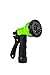 Garden Hose Nozzle - Hand Sprayer - Heavy Duty 8 Pattern Watering Nozzle - High Pressure - GreenLeaf Horticulture
