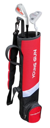 Young Gun BIRDIE RED Junior golf club set & bag for kids Ages 9-11 RH