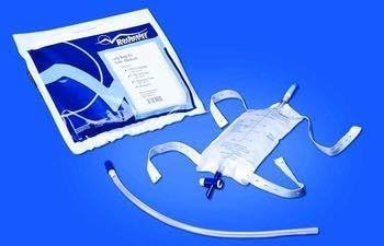 Urinary Leg Bag Kit, 800 Ml Large, 1 ea