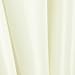 Carnation Home Fashions Fabric Bathroom Window Curtain, Ivory