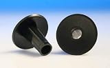 1STec 2 Black 2 White RG6 Coaxial Cable Entry Protecting Bushes 4 Pack view 6