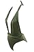 Kisscy Womens Deep V Neck High-Waist One Piece Monokini Swimsuit Swimwear Green