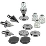 Dayton Audio DSS2-BC Black Chrome Speaker Spike Set 4 Pcs.