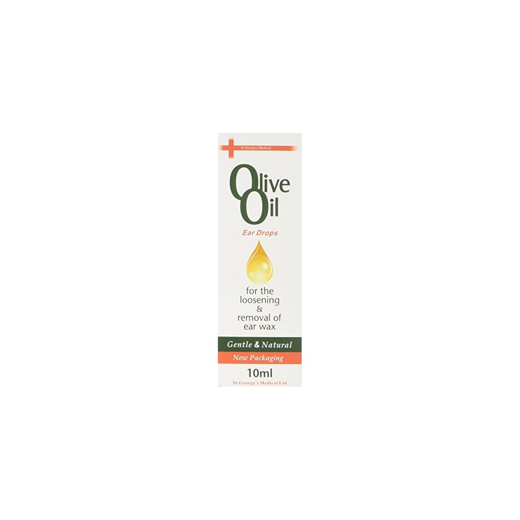 Olive Oil Ear Drops For The Loosening & Removal Of Ear Wax 10ml