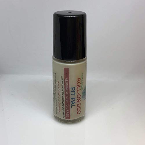 PIT PAL | Sensitive Skin All Natural VEGAN Baking Soda Free | Non Greasy Underarm Roller Deo | Detox Deo - No Oil - No Beeswax - No Oil Stains on Clothes | Glass Container - Thumbnail 3