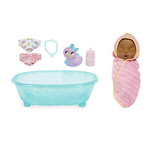 Baby Born Surprise Bathtub Surprise Pink Swaddle Daisies