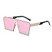 Ikevan 2017 Newest Women Men Vintage Retro Glasses Unisex Fashion Aviator Mirror Lens Travel Sungla (07)