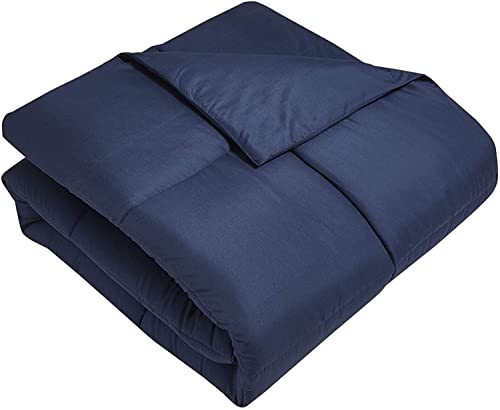 Blue Ridge Home Fashions All Season Comforter Twin Size, GentleSoft Down Altern…
