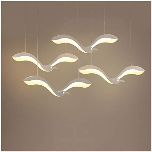 HN Lighting Pendant Lights Postmodern Chandelier Simple Led Acrylic Ceiling Lighting Creative Fixture Restaurant Living Room Balcony Bedroom