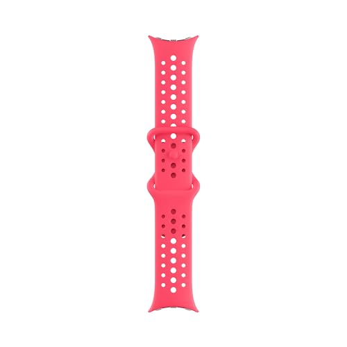 Google Pixel Watch Active Sport Band - Compatible with the Pixel Watch and 2, and 3 and 4 41mm - Peony, Small (Made by Google)