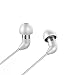 [VFAD] Bluetooth Headphones,Bluetooth V4.2 Wireless Sports EarBuds Sweatproof Stereo Earphones in Ear With Mic Headset Noise Cancelling Headphones ( WHITE )