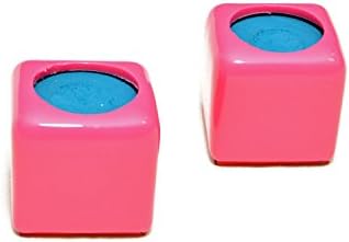 Chalk Box Billiard Table Chalker For Holding Pool Cue Chalk (Set of 2) (Pink)