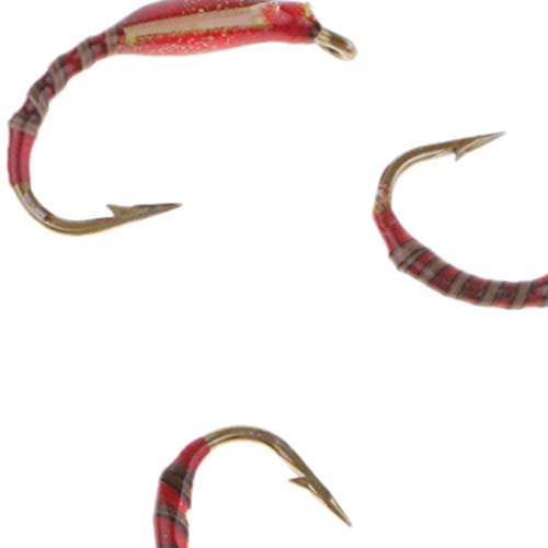 Sharplace 6pcs Mouches De Pêche Leurre Appâts Artificiel Buzzer Nymphe Vivid Durable