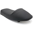 Black Vintage Hump Cafe Racer Seat For Honda Kawasaki Suzuki Yamaha BMW Custom