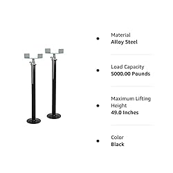 WEIZE Slide Out Support Jacks - 26'' to 49'' Slide