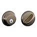 SCHLAGE Lock CO B60N620 Single Cylinder Deadbolt, Pewter